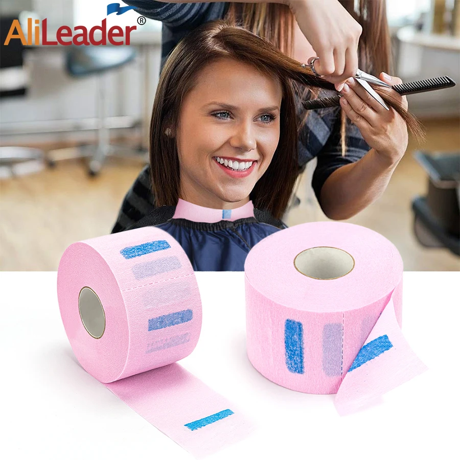 Alileader Barber бумажный воротник одноразовый глушитель для волос аксессуары резки