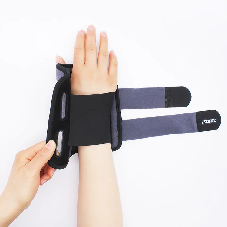 Aolikes регулируемый браслет для рук безопасный стальной поддержки запястья артрит