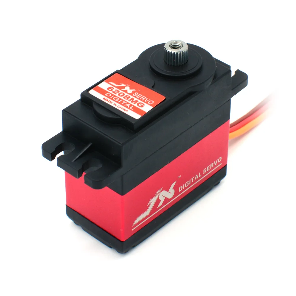 JX сервопривод PDI-6208MG 8 кг 0,07 сек 120 градусов высокая скорость стандартная металлическая Шестерня для 1/10 р/у автомобиль для дрифта Buggy Crawler модель самолета