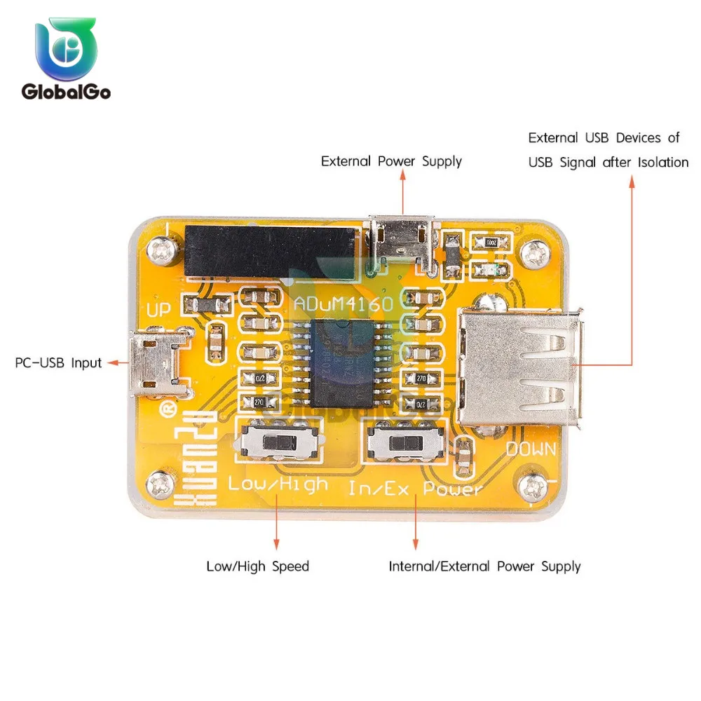 Шумоподавитель ADuM4160 USB модуль изолятора промышленный изолятор цифровой 1500 В |