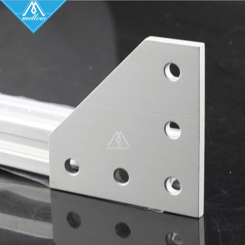 1 шт. L-образный 2020 алюминиевый профиль интерьерный угловой разъем Соединительный