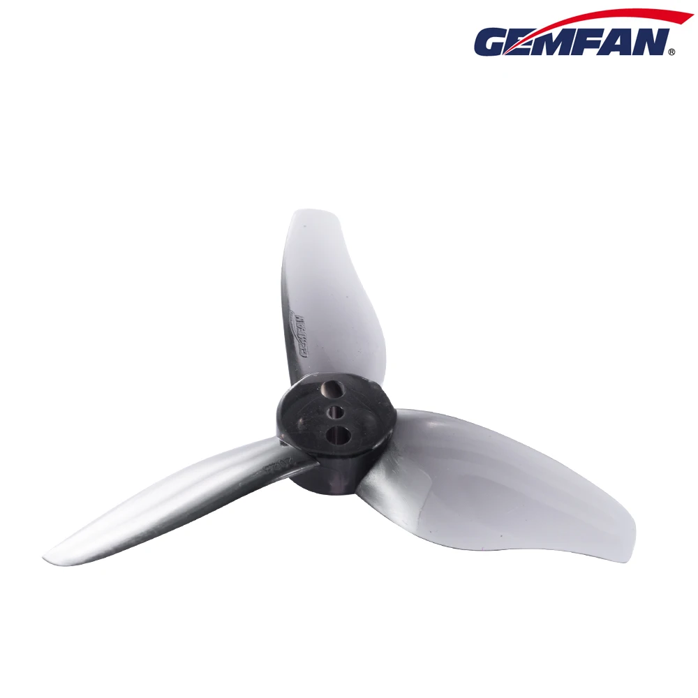 Gemfan Hurricane 2023 пропеллер 3 Лопасти 2x2 отверстия для 1105-1108 мотор RC Дрон FPV гоночные