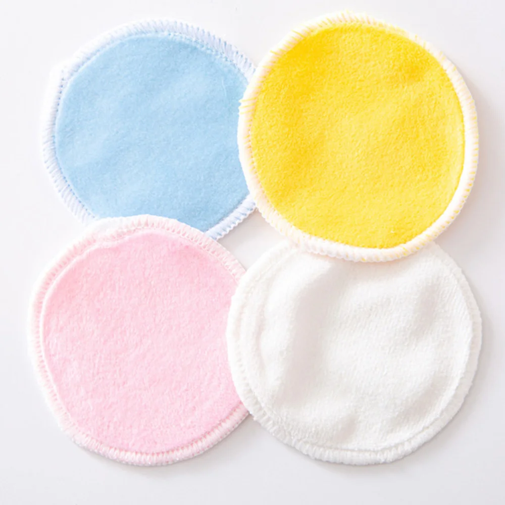 

9Pcs Bamboo Fiber Face Makeup Remover Puffs Cleansing Cloths (Assorted Color)