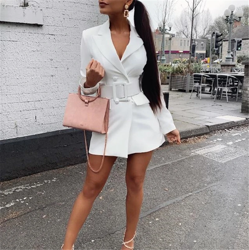 Новинка 2019 года осеннее однотонное пальто ветровка для женщин бандажный топ