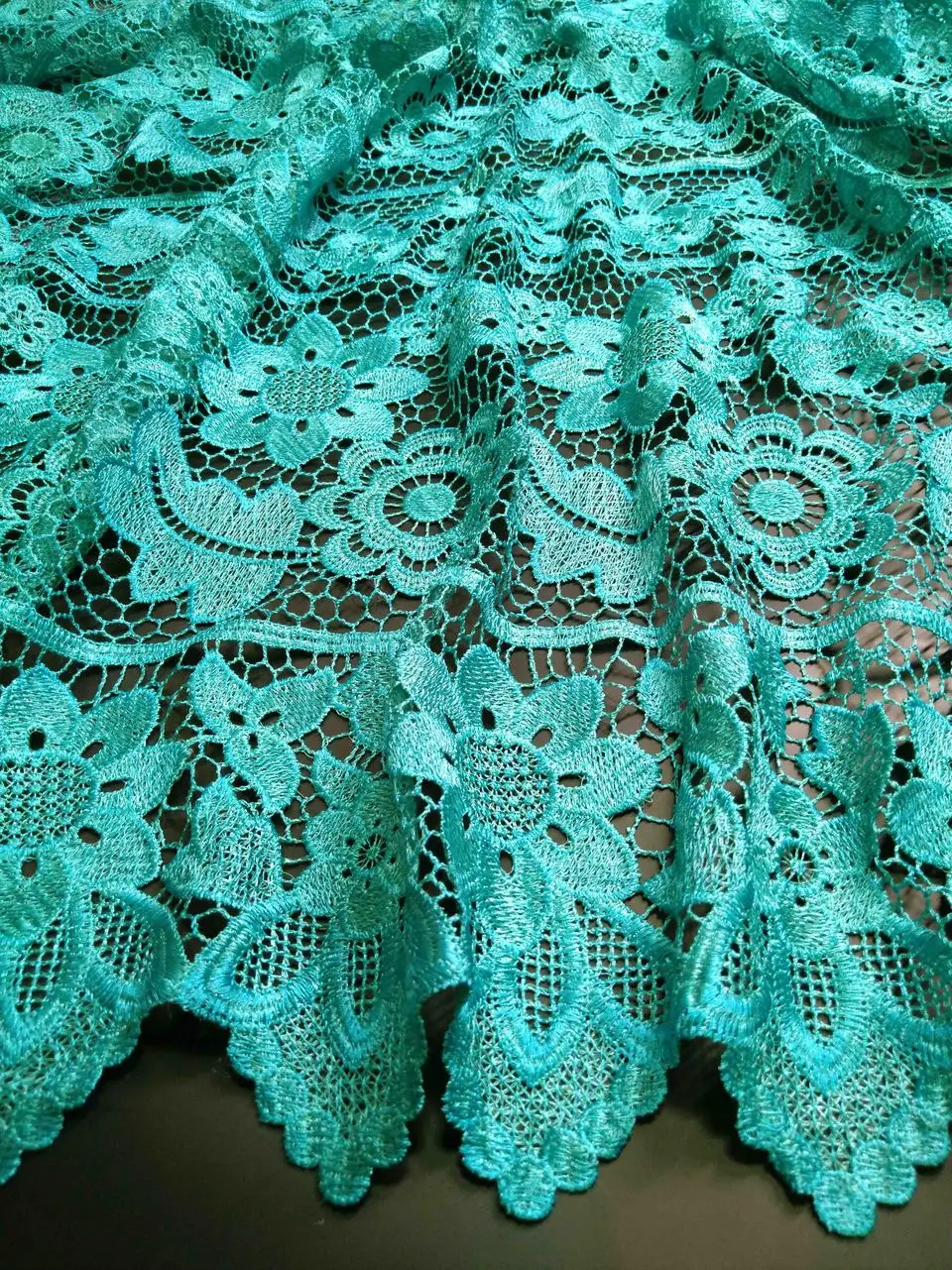 

Quality Guarantee 5 Yards Per Lots Different Colours Available Fashionable MK Water Soluble Guipure Cord Lace Fabric J1210