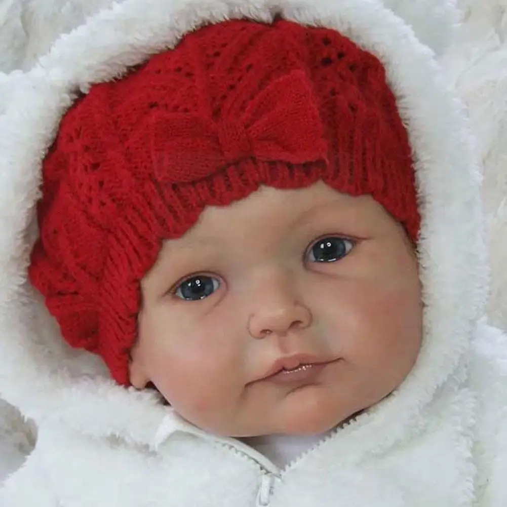 

22-inch Soft Vinyl Rebirth Dolls Kit Brightly Colored Cloth Christmas Dolls Eyes And Decoration Body With Unfinished Parts S0N2