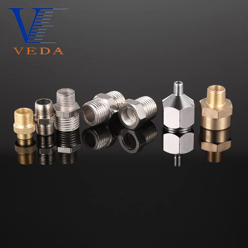 Комплект адаптеров для аэрографа комплект коннекторов компрессора и шланга