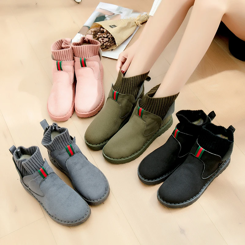 2019 High Quality Women's Classic Snow Boots Real Leather Natural Fur Winter Platform Womens Warm Shoes Zapatos Mujers |