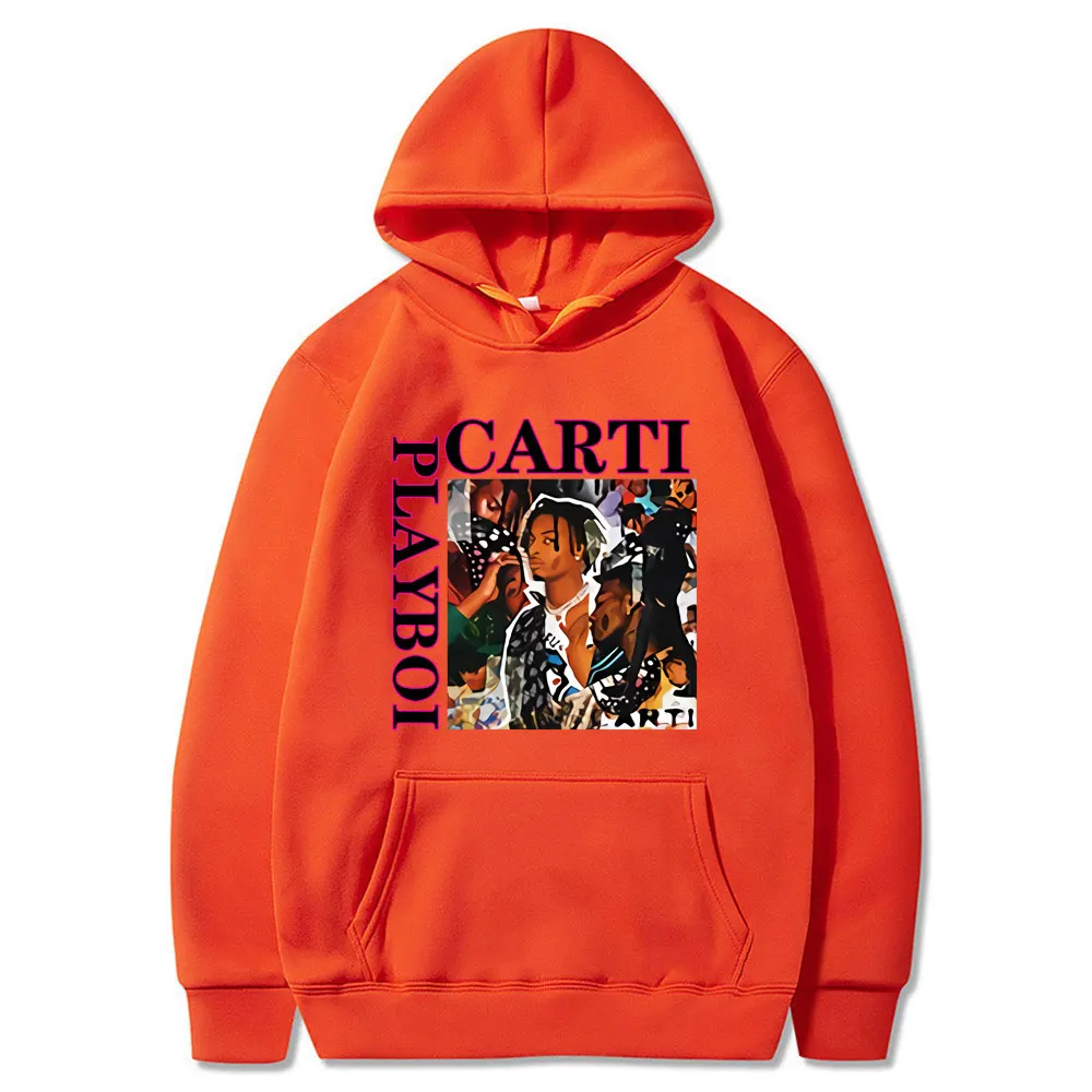 Мужская/Женская толстовка Playboi Carti осенняя Повседневная Толстовка с графическим