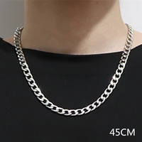 punk link chain choker necklace for women men charm necklace collares jewelry gold color thick chain necklace big chocker