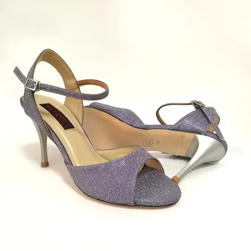 Женская танцевальная обувь T6290LPG элегантная для танго свадьбы и вечеринки