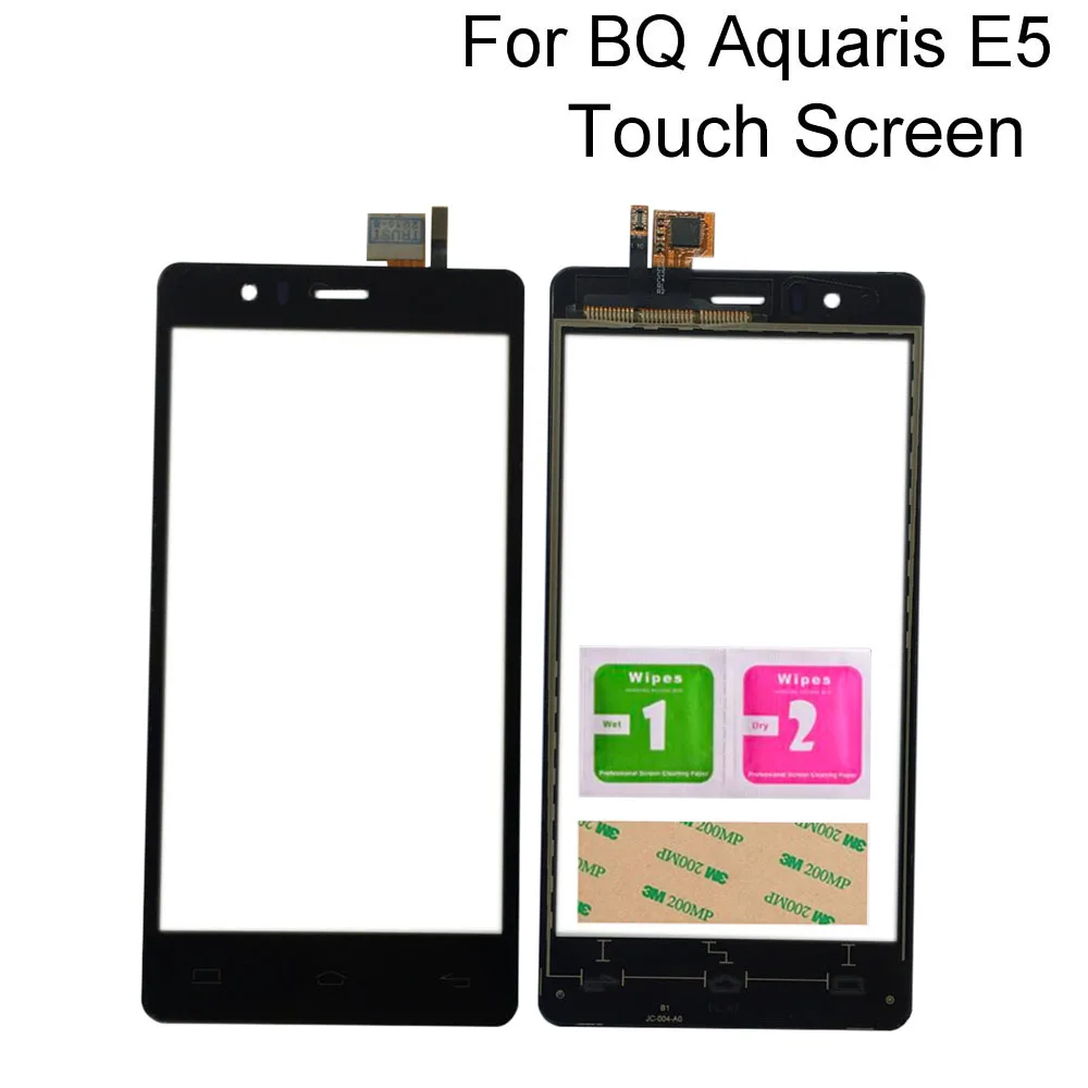 

Mobile Touch Screen For BQ Aquaris E5 4G HD FHD E5.0 Touch Screen Digitizer Panel Glass Replacement Tools 3M Glue Wipes