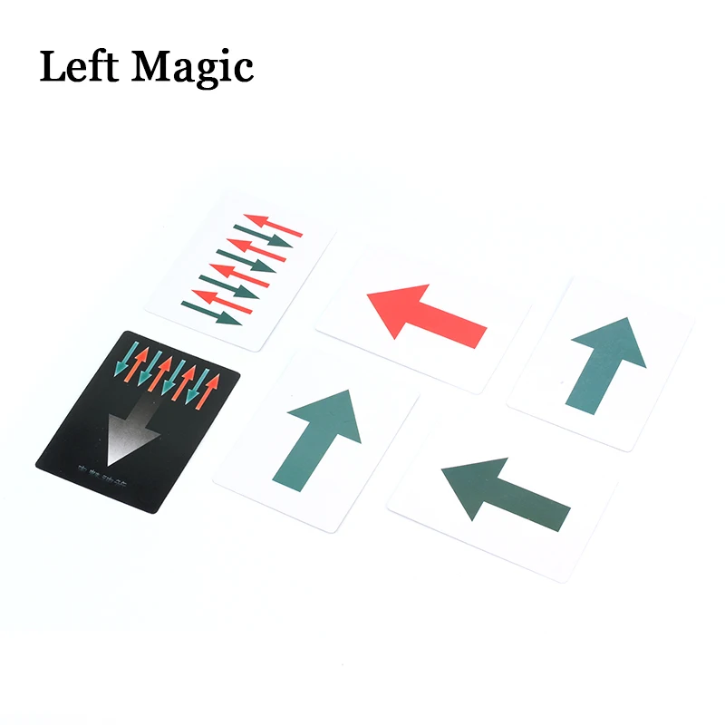 Удивительная карта стрел набор волшебные трюки стрела изменение крупным планом