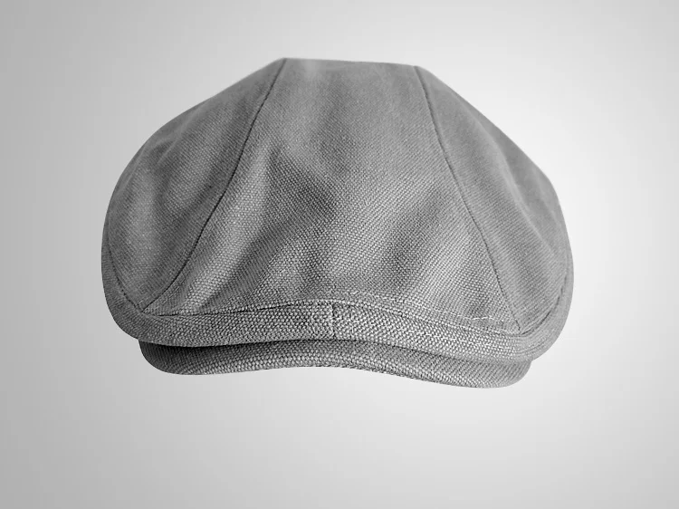 

British Retro Beret Men's Cotton Hat Neutral Painter Hat Breathable Cap Duckbill Driving Hats