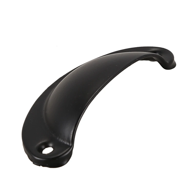 Retro Style Furniture Door Pull Handle 3.1-inch Length 5 Pcs Black | Строительство и ремонт