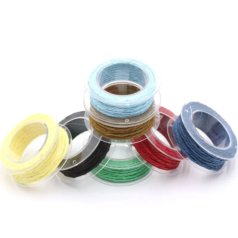 10 м/2 Веревка из натуральной бумаги украшение для мебели ручной работы Подарочная