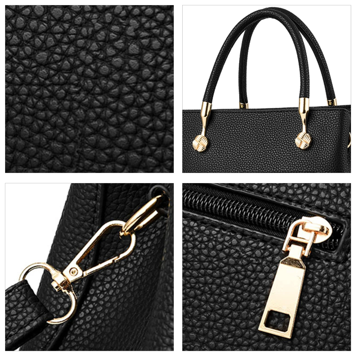 

Handbag for women 2021 fashion pu solid color luxury shoulder crossbody handbag