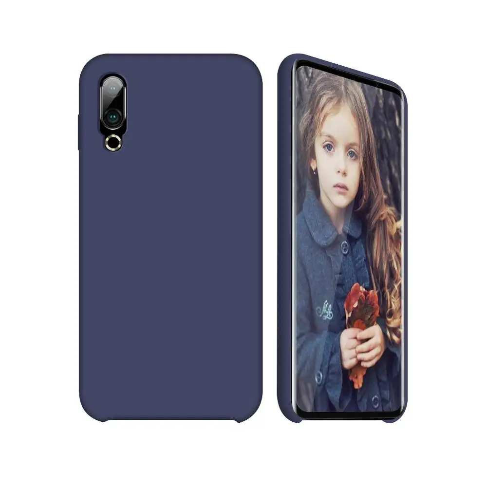 midnight blue 1 Arvin чехол для Meizu 16S Pro X8 Note 8 9 16 плюс 16th 16X 16XS Чехол жидкий силикон для маленьких детей сделана из мягкой покрытие из микрофибры - Цвет: midnight blue 1