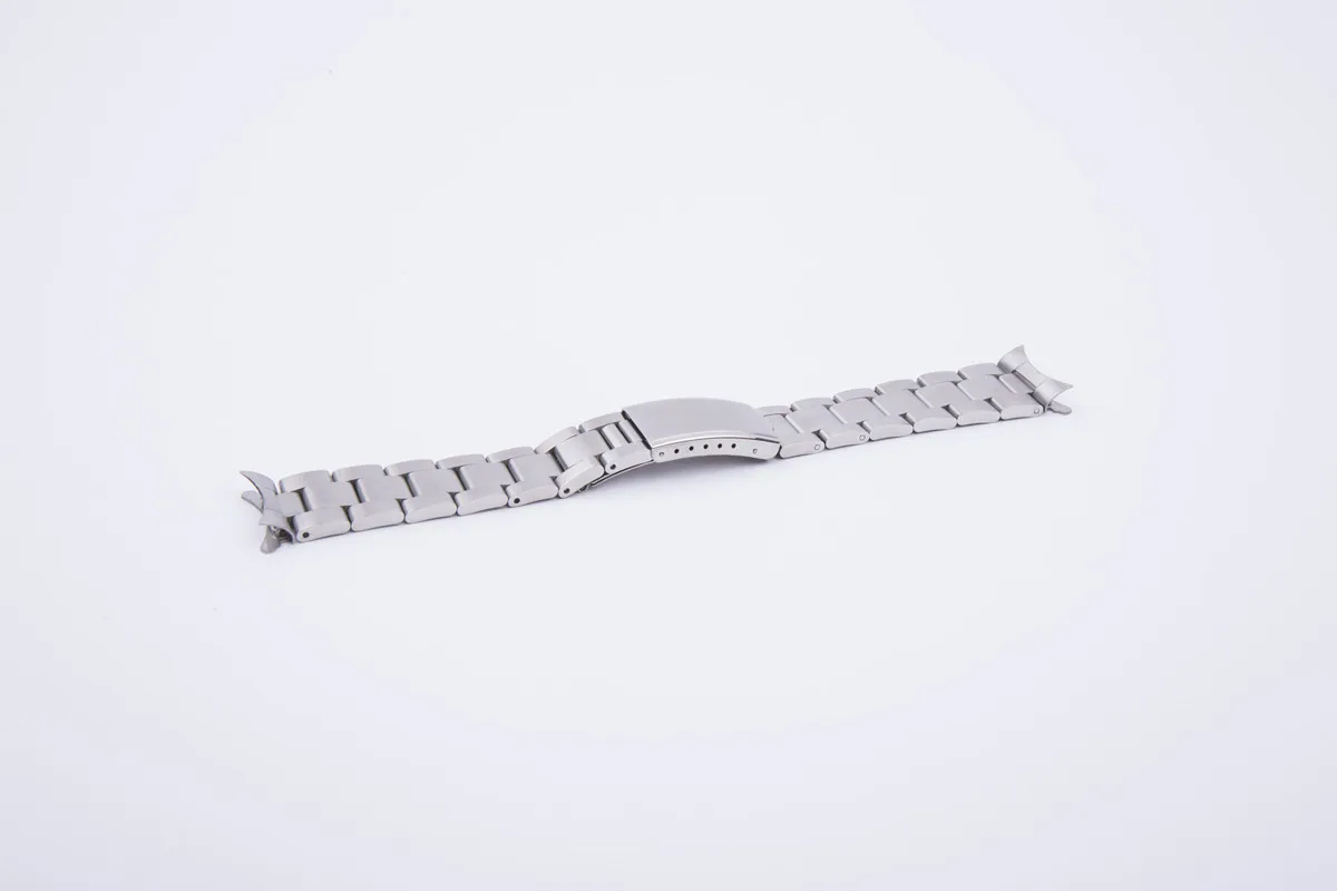 19MM Solid Stainless Steel Oyster Style Replacement Bracelet Suitable For Seiko Dive Watch