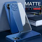 Матовый чехол с прямым покрытием для Xiaomi Mi 11 Pro Mi11 Ultra 11 Pro 5G Xiomi 10 T Mi10 T Mi10T 10tpro, защита для камеры, прозрачный чехол