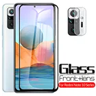 Закаленное стекло для Xiaomi Redmi Note 10 Pro, 10s, 10 Pro Max, Защитная пленка для экрана и камеры