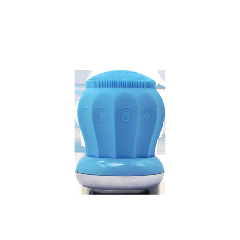 

Electric Mini Silicone Facial Brush Remover Waterproof Reduce Wrinkles Deep Cleansing Electric Beauty Instrument Facial Washing