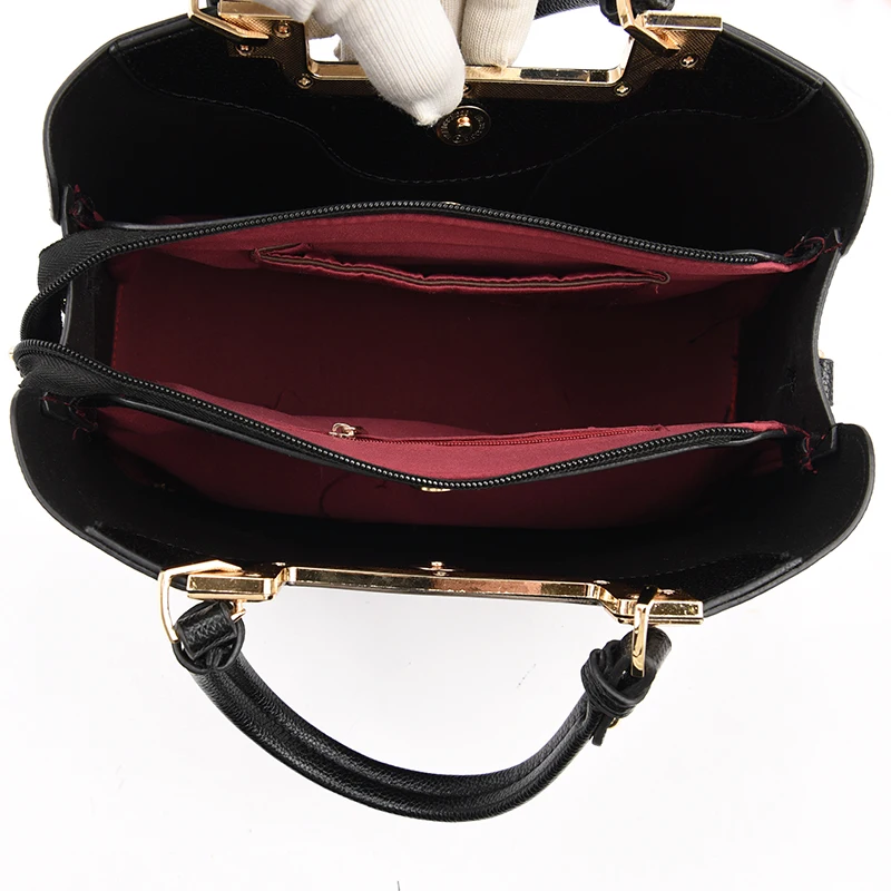 Fashion Handbags Women Shoulder Bags Designer Large Tote Ladies Multi-pocket Travel Hand Bag Quality Leather Crossbody Bags