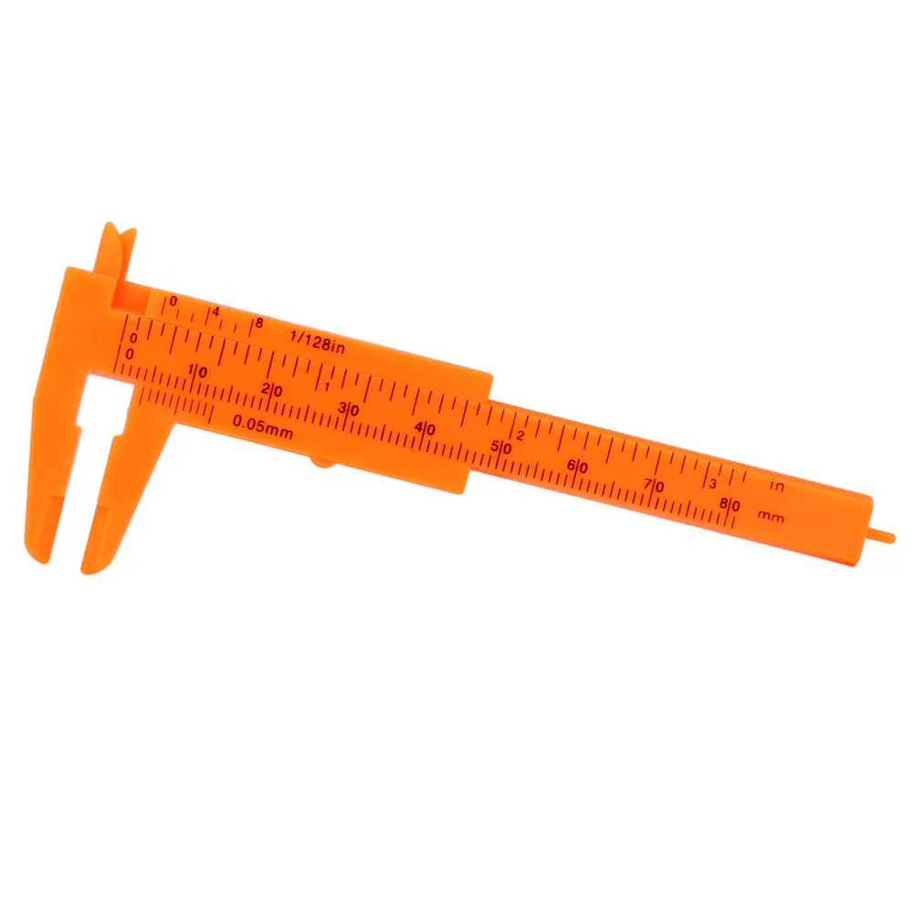 0 80 мм Пластик бровей раздвигающийся измерительный штангенциркуль татуировки