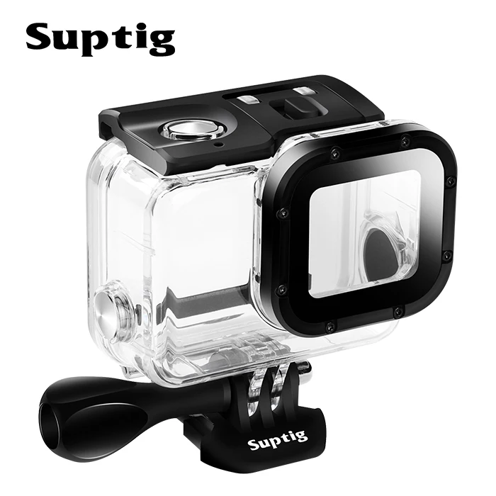 Suptig для GoPro Hero 3/4/5/6/7 5200 мА/ч, Водонепроницаемый Мощность банк Батарея Зарядное устройство Водонепроницаемый чехол Камера зарядки Shell/короб