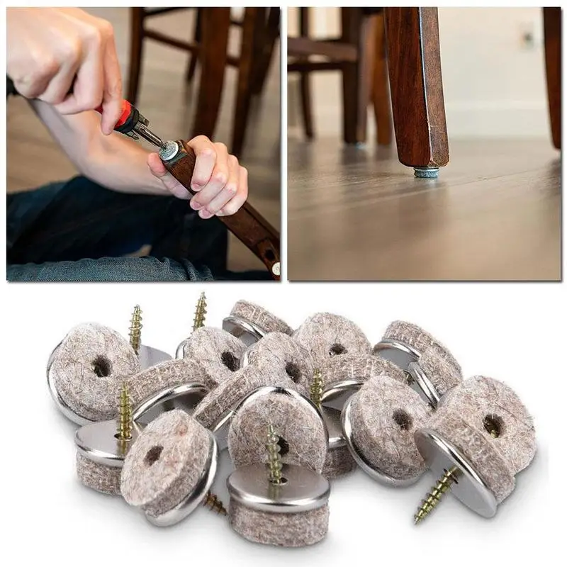 

Felt foot nails wear-resistant shock-proof silencer table and chair foot pad wooden furniture non-slip floor protection mat