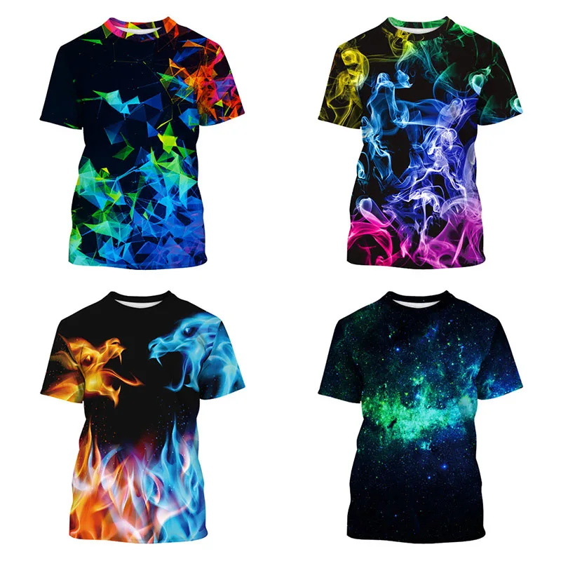 

New 2020 Kids 3D T-shirts Baby Big Boys Girls Printed T Shirt Clothing Children Cool Cotton Short Sleeve Tshirts Unisex Tops