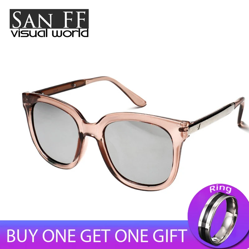 Женские поляризованные солнцезащитные очки винтажные брендовые дизайнерские в