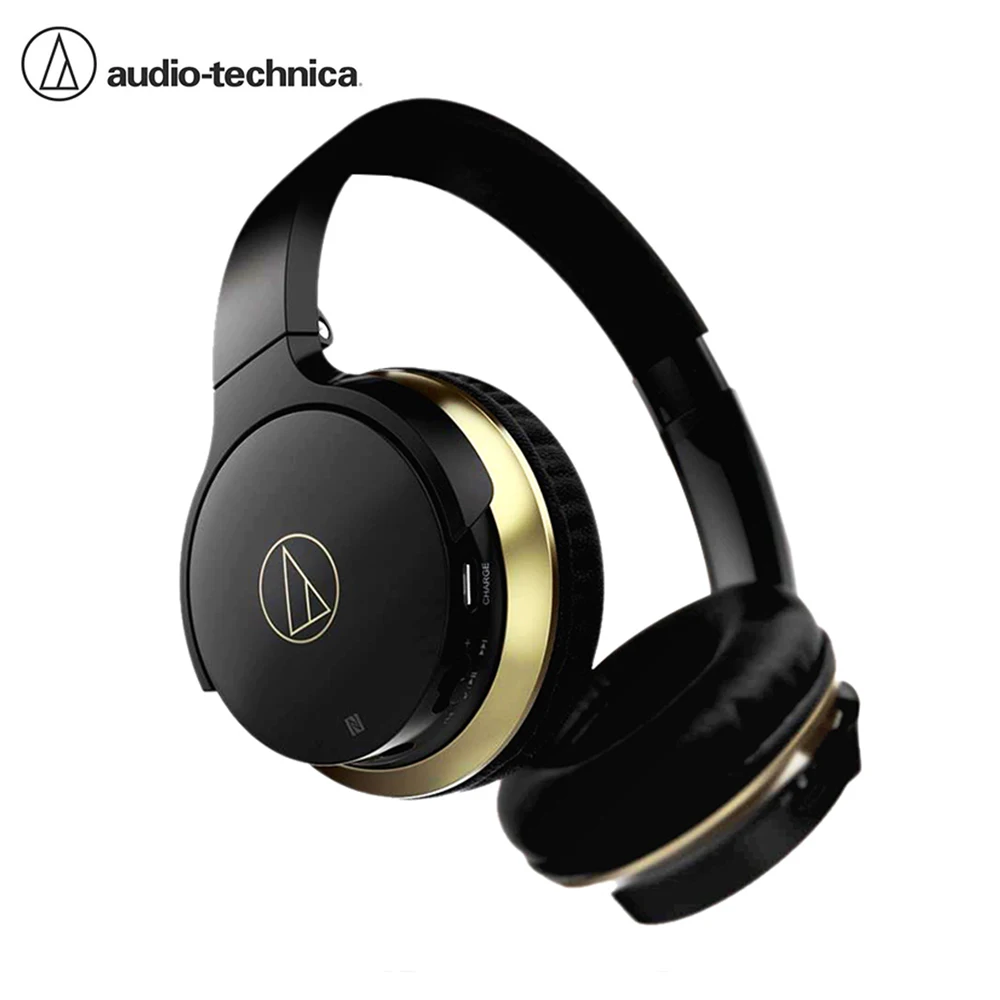 

Audio Technica ATH-AR3BT Wireless Bluetooth Headphones Foldable Earphone Apt-X Sport Headset Deep Bass Gaming for iPhone/Android