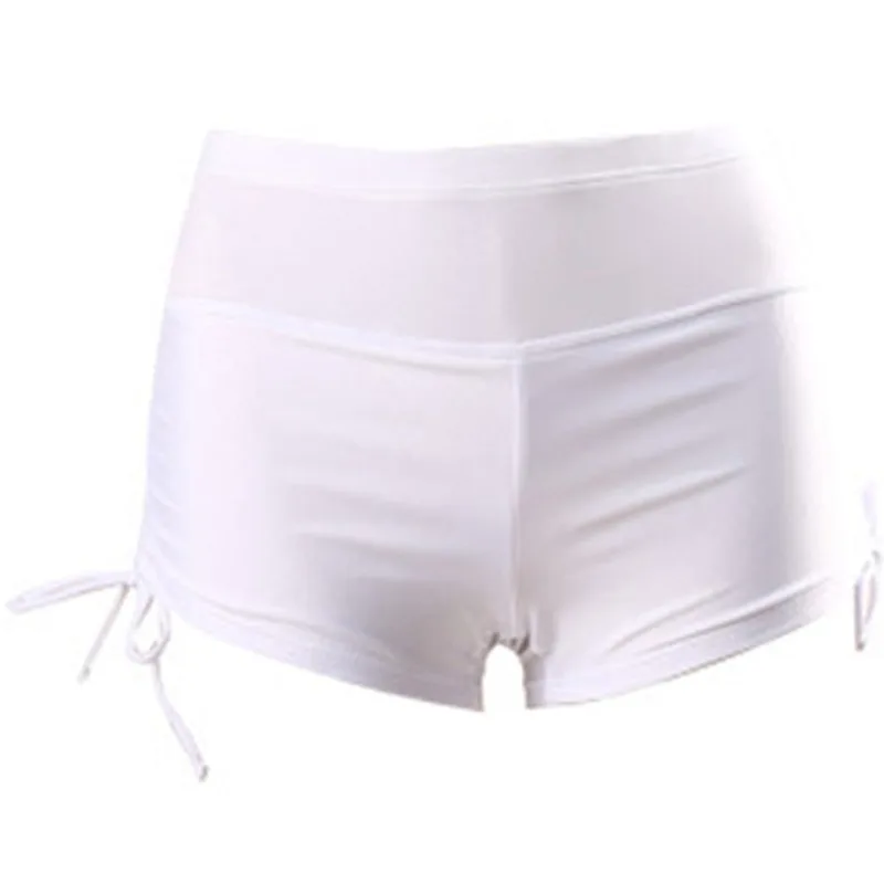 

Women Summer Beach Trunks Swimming Solid Color Drawstring Skinny Shorts Swim Swimwear Accessories Female Clothing