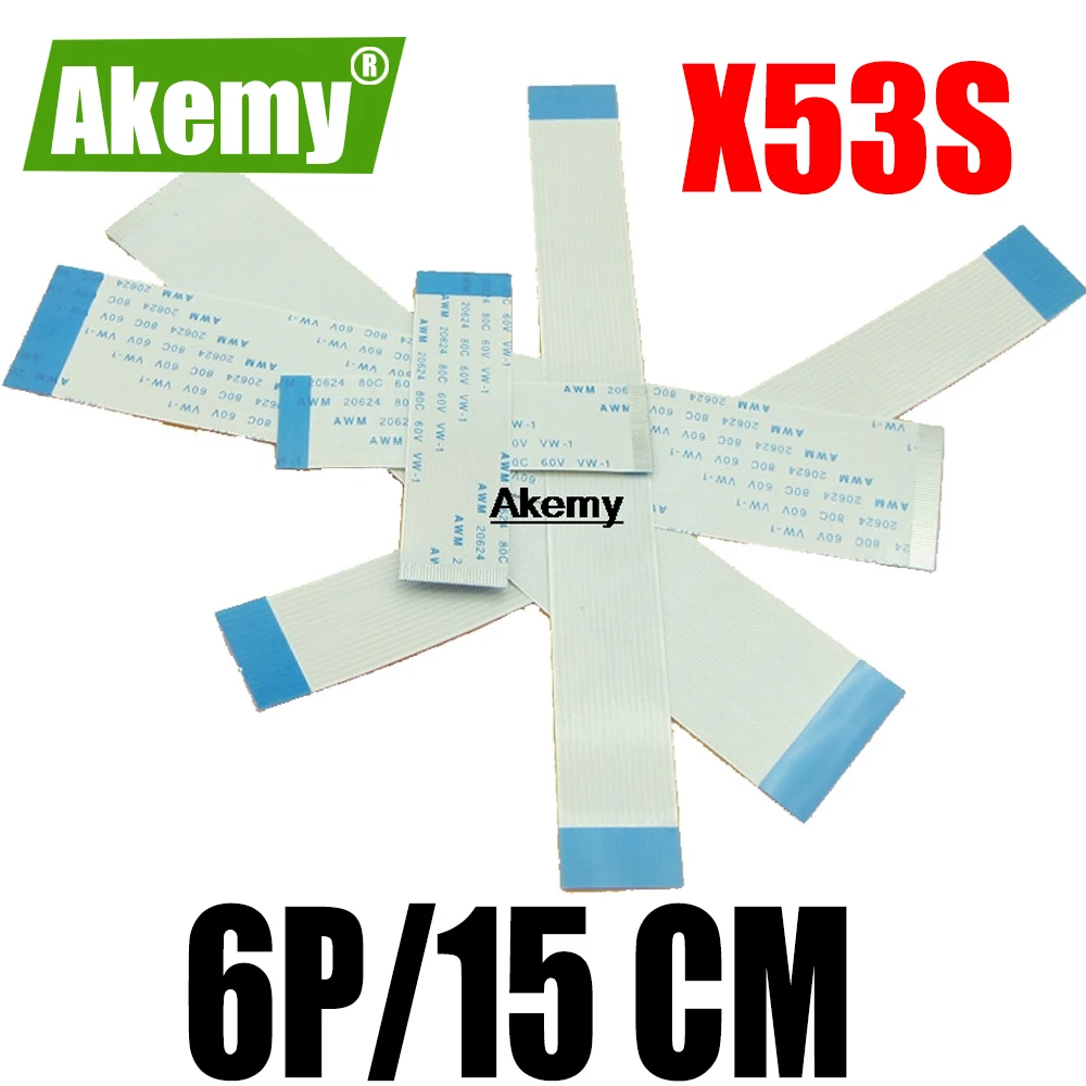 Новый Для For Asus k53E A53S X53S P53SJ X53E A53E k53sv k53sd k53Sc k53Sj k53Sm 6-контактный гибкий кабель с