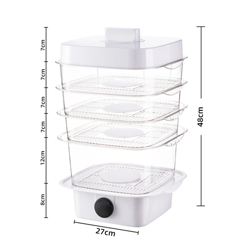 

Multi-layer Food Cover Insulation Vegetable Leftover Cover Storage Box Dust-proof Fresh-keeping Meal Organizer Kitchen Organizer