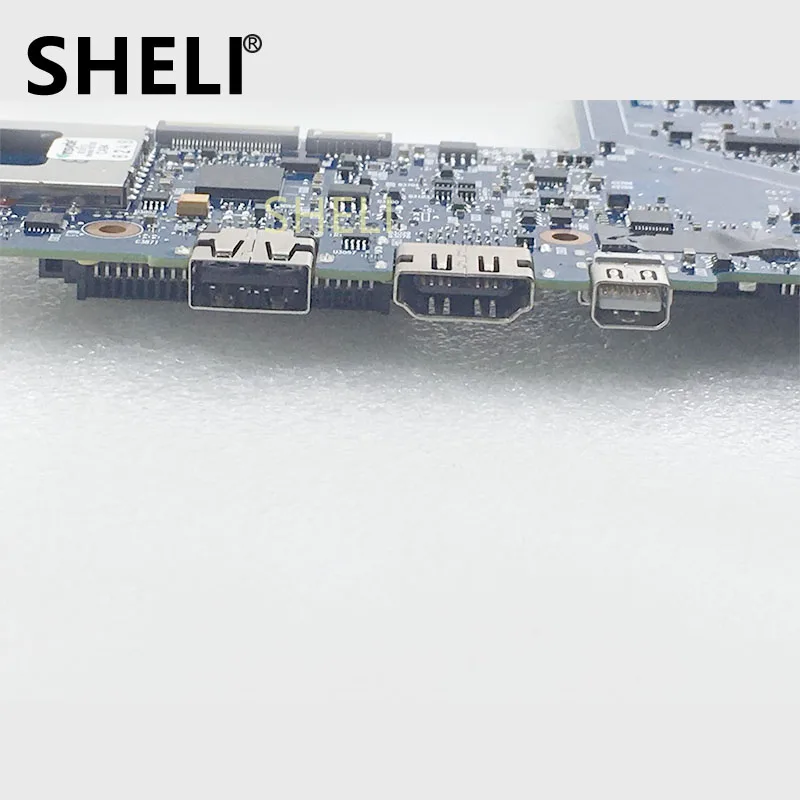 Материнская плата SHELI для HP Envy 14 2000 HM65 6050A2443401 654173 001 501 601|Материнские платы