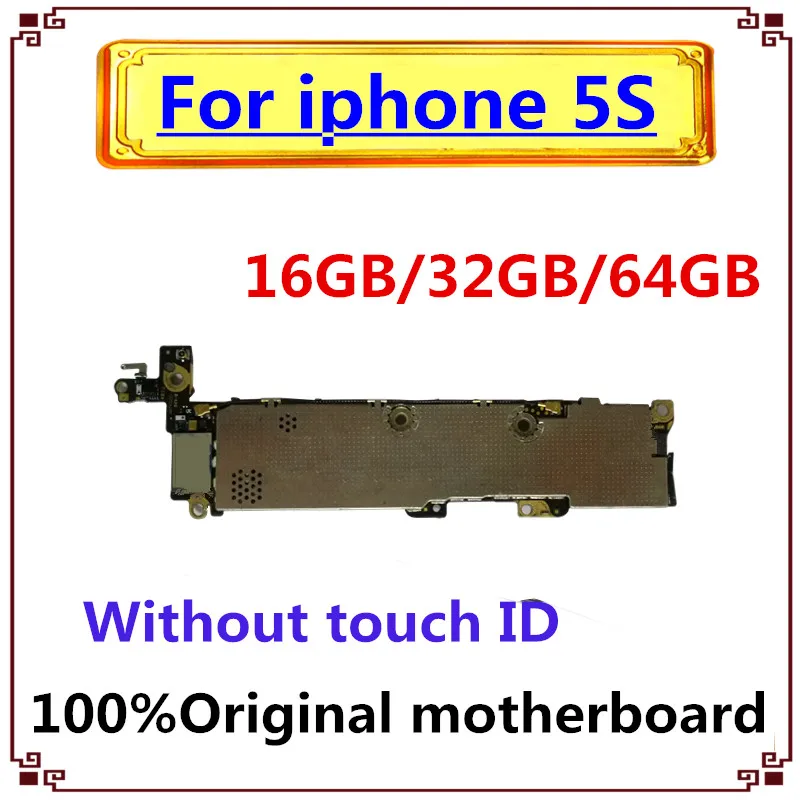 Полная разблокированная материнская плата для iphone 5S 100% оригинал с сенсорным