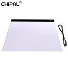 Планшет CHIPAL A3 со светодиодный светильник, графический планшет для рисования, панель для рисования