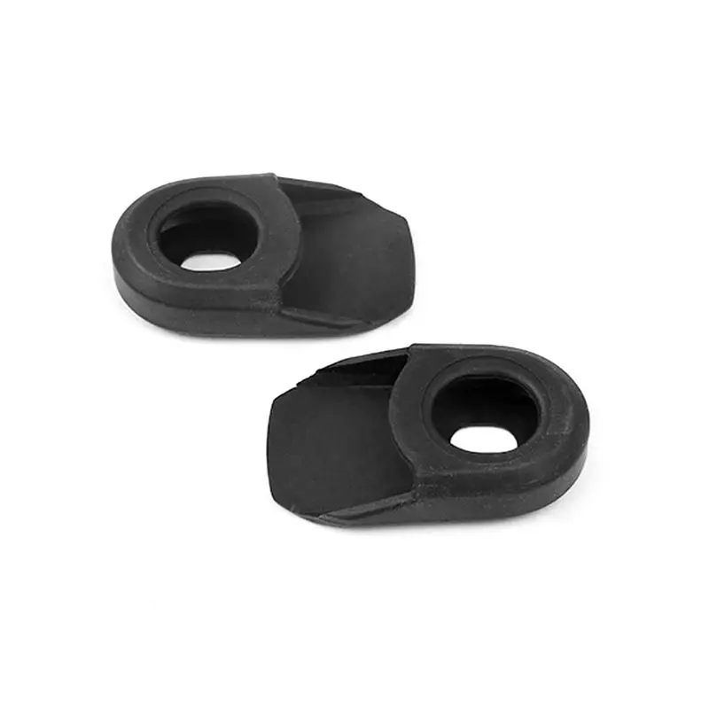 

2pcs Bicycle Road Bike Fixed Gear Carbon Fiber Crankset Crank Protector Case Cover Cap