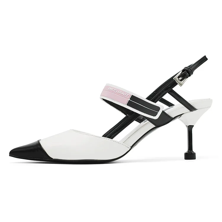 Женские босоножки на высоком каблуке с острым носком в Корейском стиле Новинка