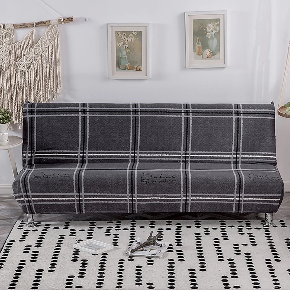 Purple Sofa Cover Thumпостельные сетки диван кровать Чехол Прочный для гостиной мода классический мягкий прочный эластичный Коричневый диван Чехол без подлокотника - Цвет: Purple Sofa Cover