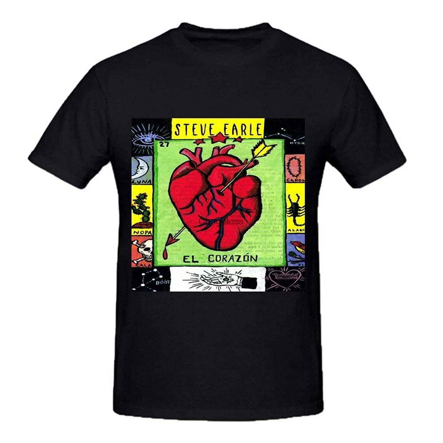 Men Women Steve Earle DD0661 Casual Short T Shirts Tee Sleeve |