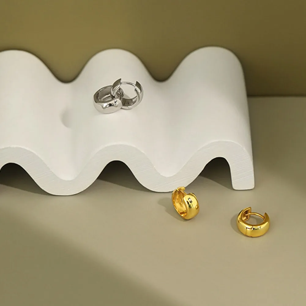 Обруч женский из серебра 925 пробы толщиной 10 мм | Украшения и аксессуары