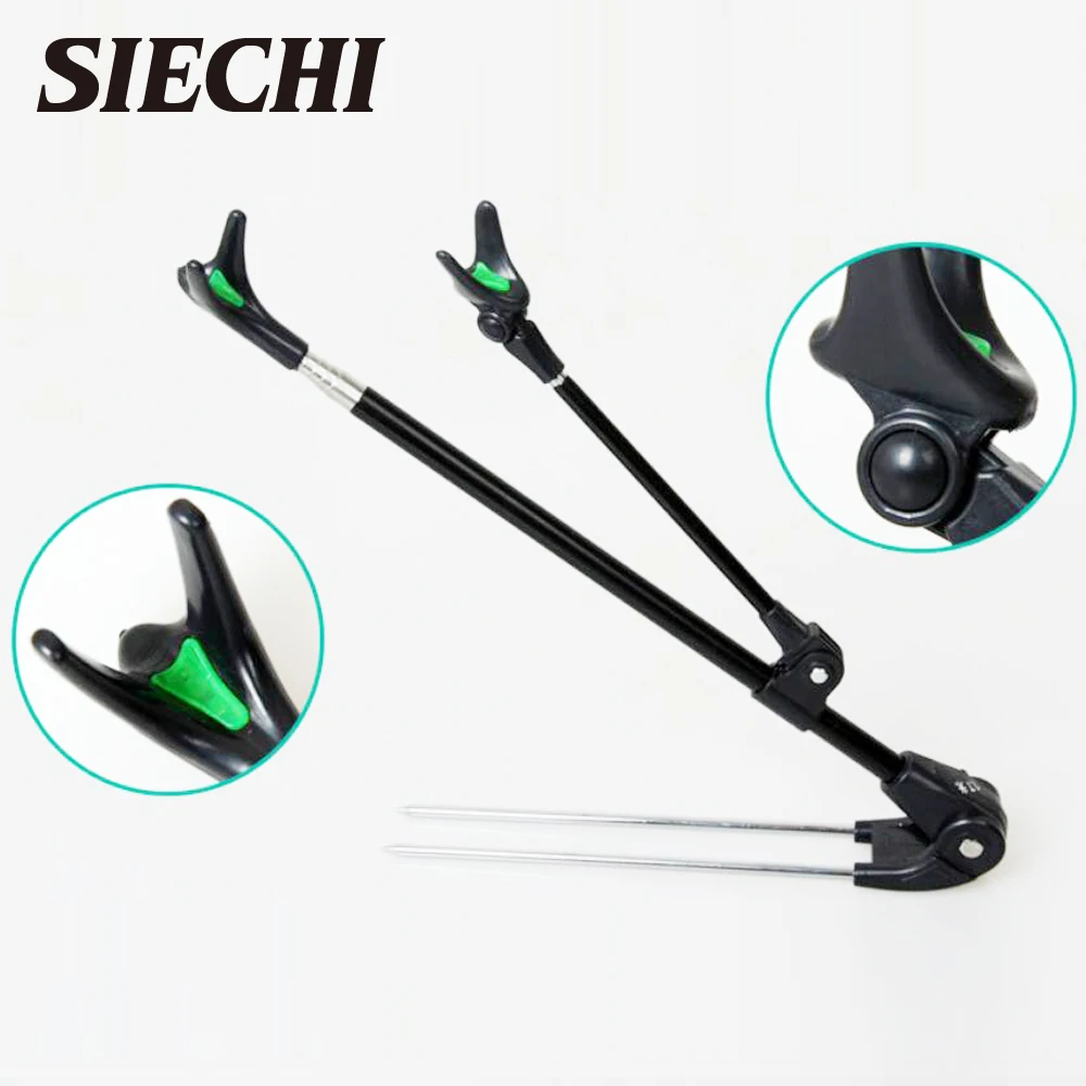 1.7-2.1m Telescopic Fishing Bracket Rod Holder Bracket Support Stand for fishing rod Foldable Angler Gadget Fishing Tool