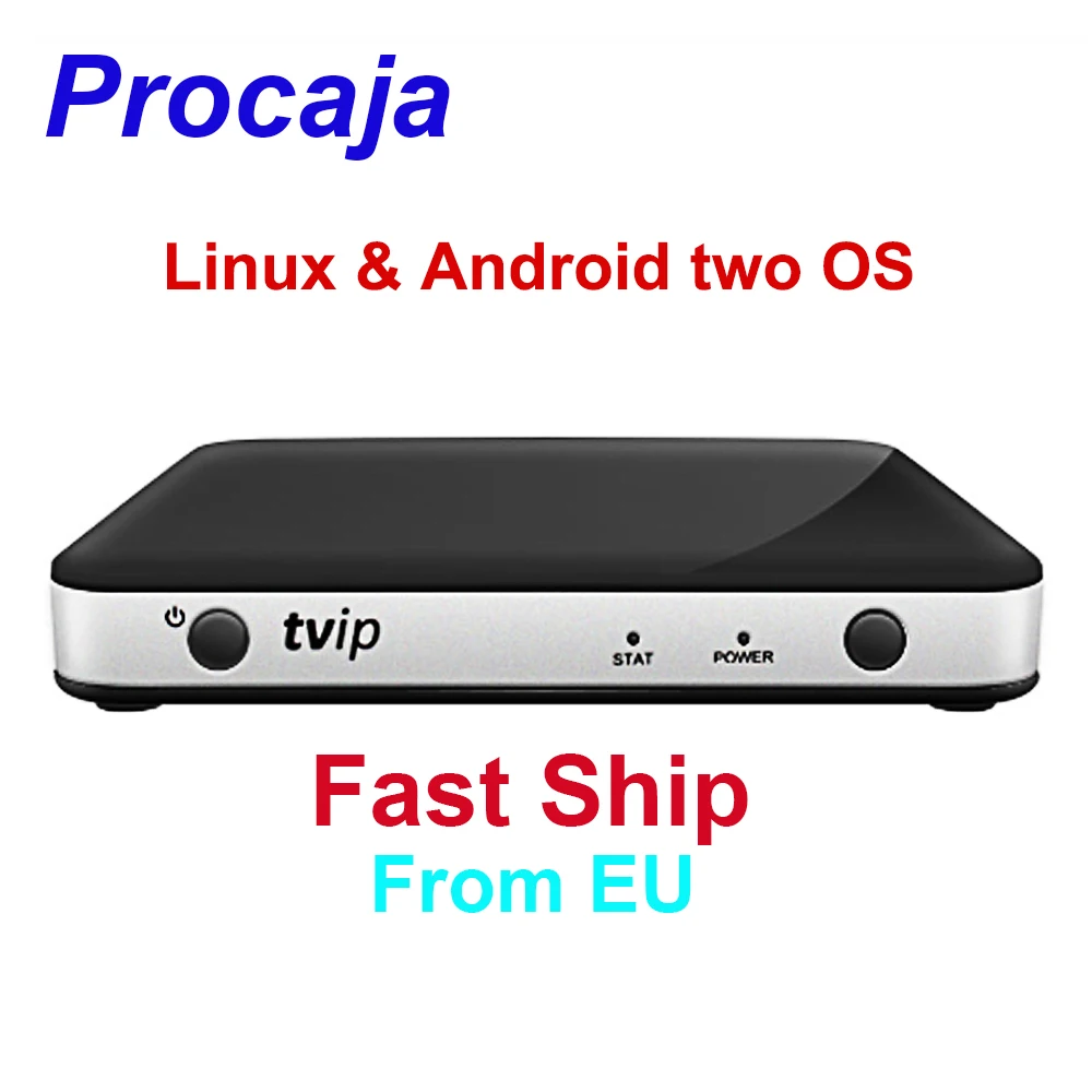 Procaja лучший Linux Smart tv Box tv IP605 Android tv Box 6,0 S905X 1GB 8GB опция 5G Wifi двойной Systerm Box с Sansat IP tv