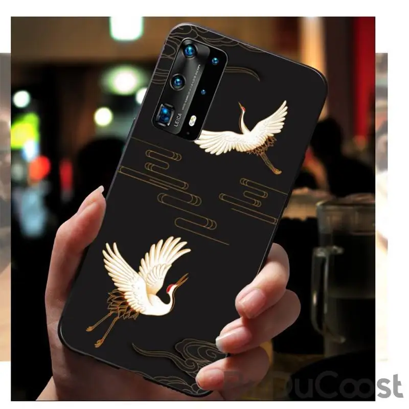 Чехол в китайском стиле ретро для телефона Huawei P20 P30 P20Pro P20Lite P30Lite Psmart P10 9lite - купить