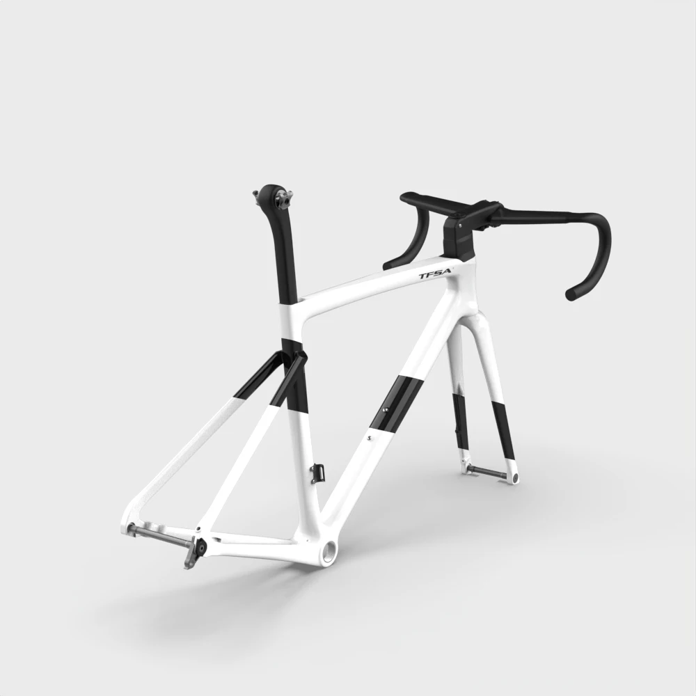 Цена Рама дискового тормоза из углеродного волокна, с внутренним кабелем и изогнутой ручкой