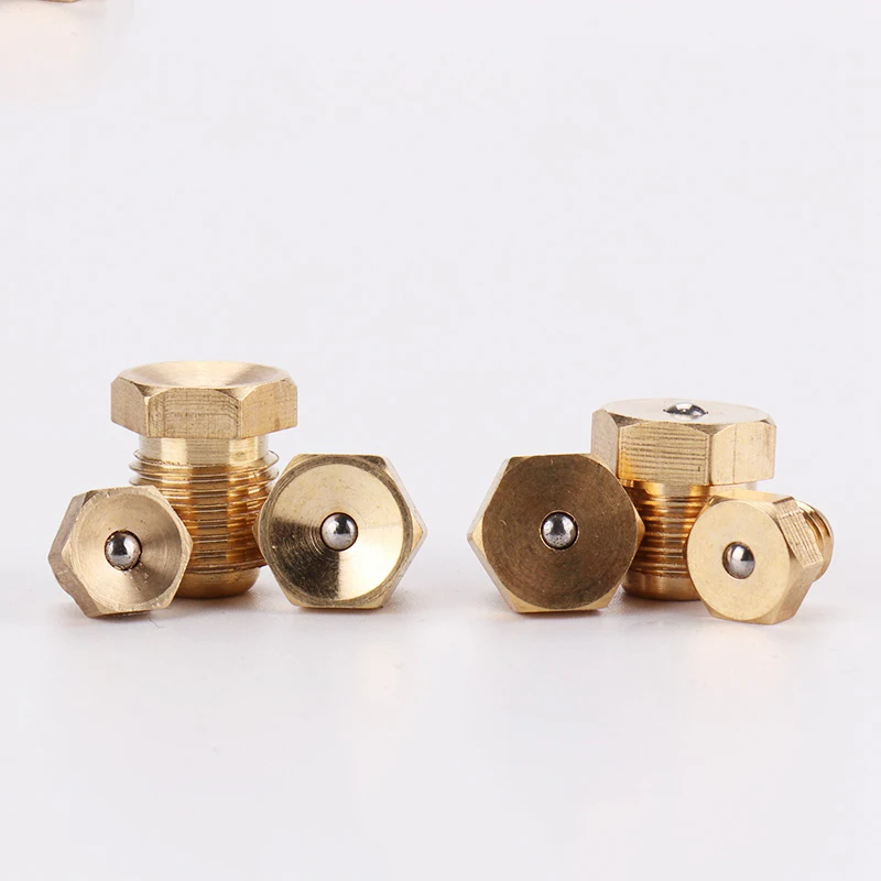 10 шт. M6 M8 M10 M12 M16 1/8 &quot1/4&quot BSP наружная резьба смазка для смазки соски трубка фитинг