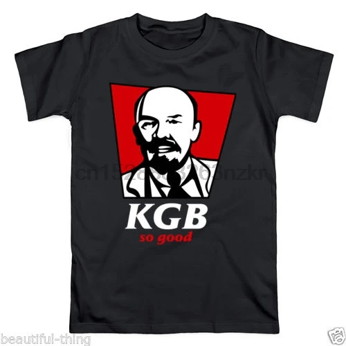 Аутентичные 3D футболки КГБ Ленина Коммунистической партии Советского Союза СССР
